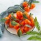 7-Cluster Artificial Mini Oranges – Realistic Faux Tangerines for Kitchen, Dining Table, Fruit Bowls, Party, and Home Décor